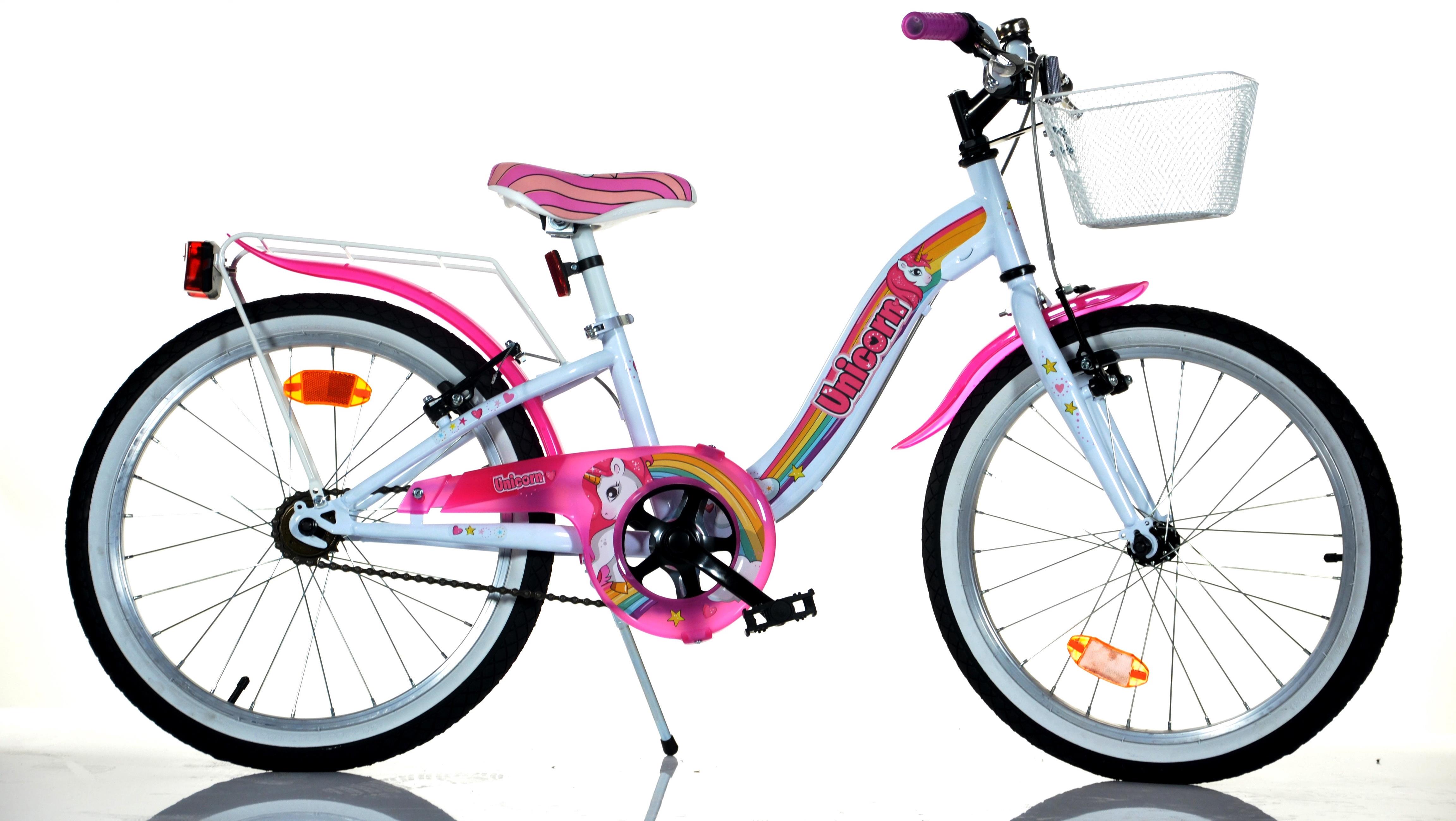 Dino Bikes 204R-UN – Girl Unicorn 20"