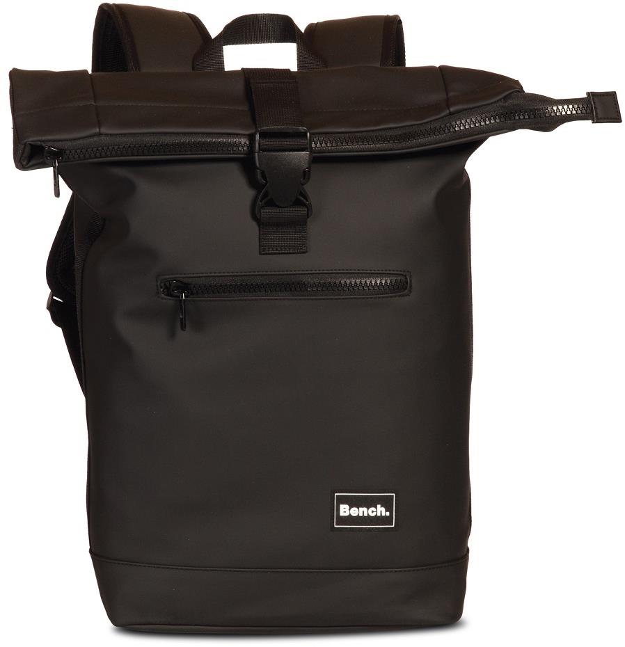 Bench Batoh Quilted Roll-top Black