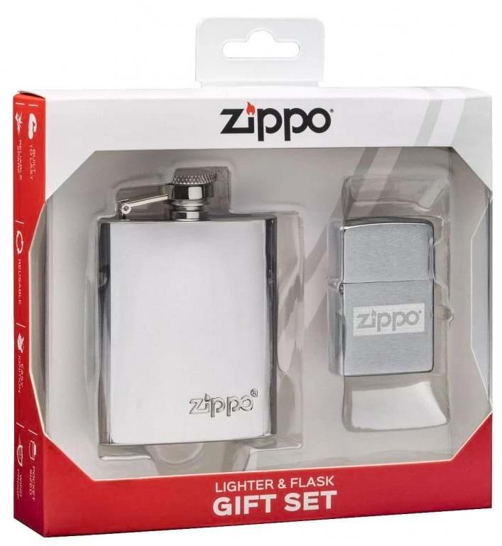 Zippo Sada Zapaľovač & Ploskačka
