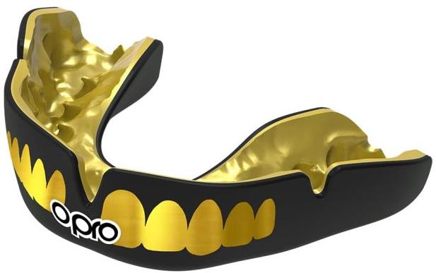 Opro Instant Custom Fit Teeth, černý/zlatý
