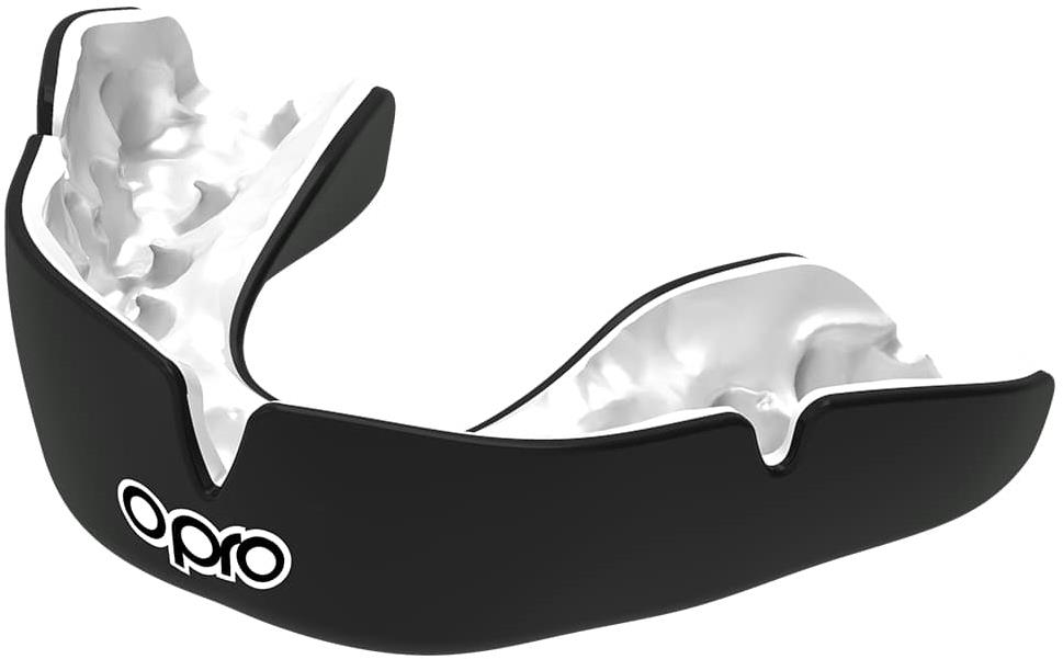 Opro Instant Custom Fit, čierny/biely