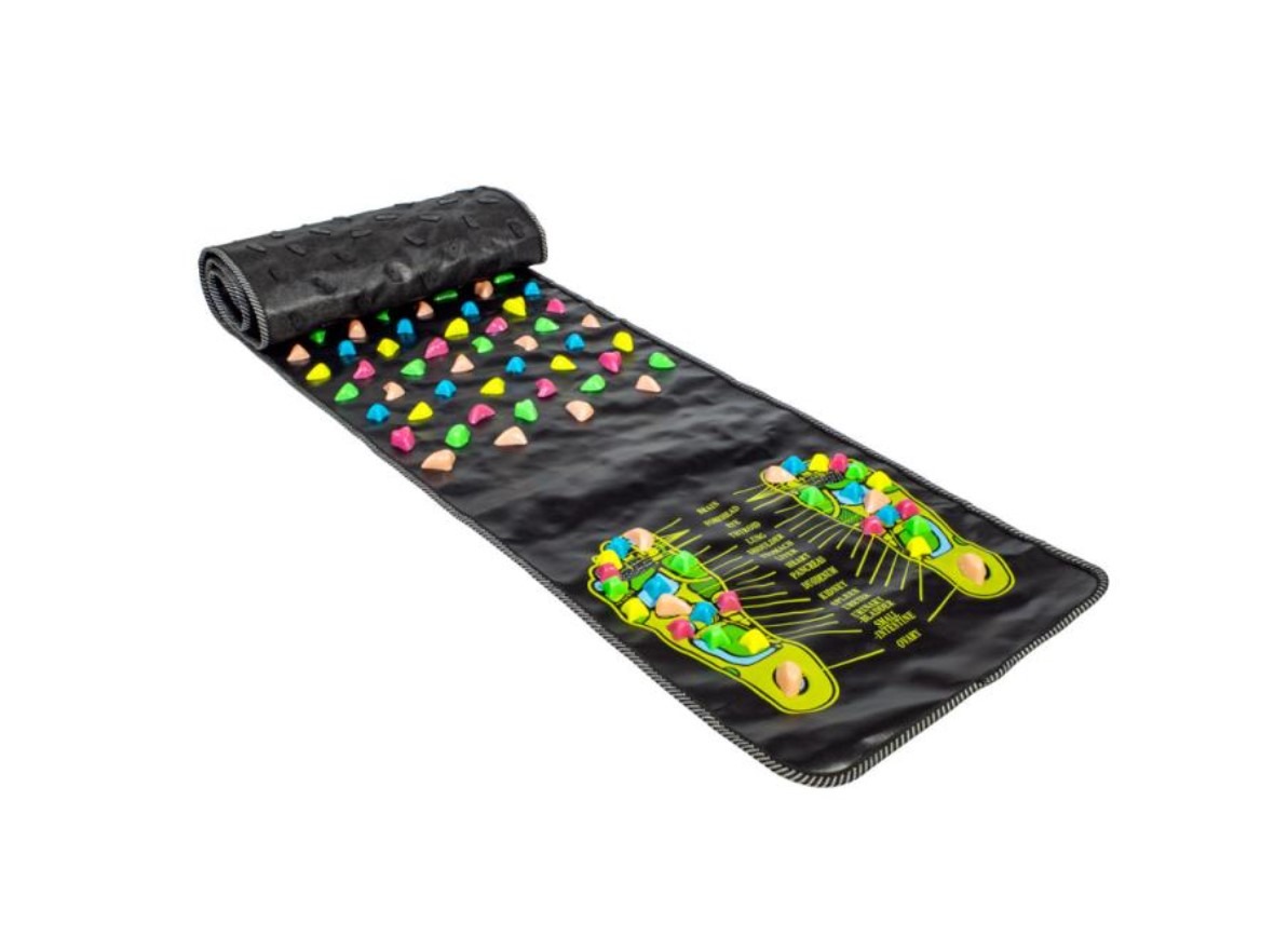 Wellife Akupresurní kamínková podložka 175 × 35 cm