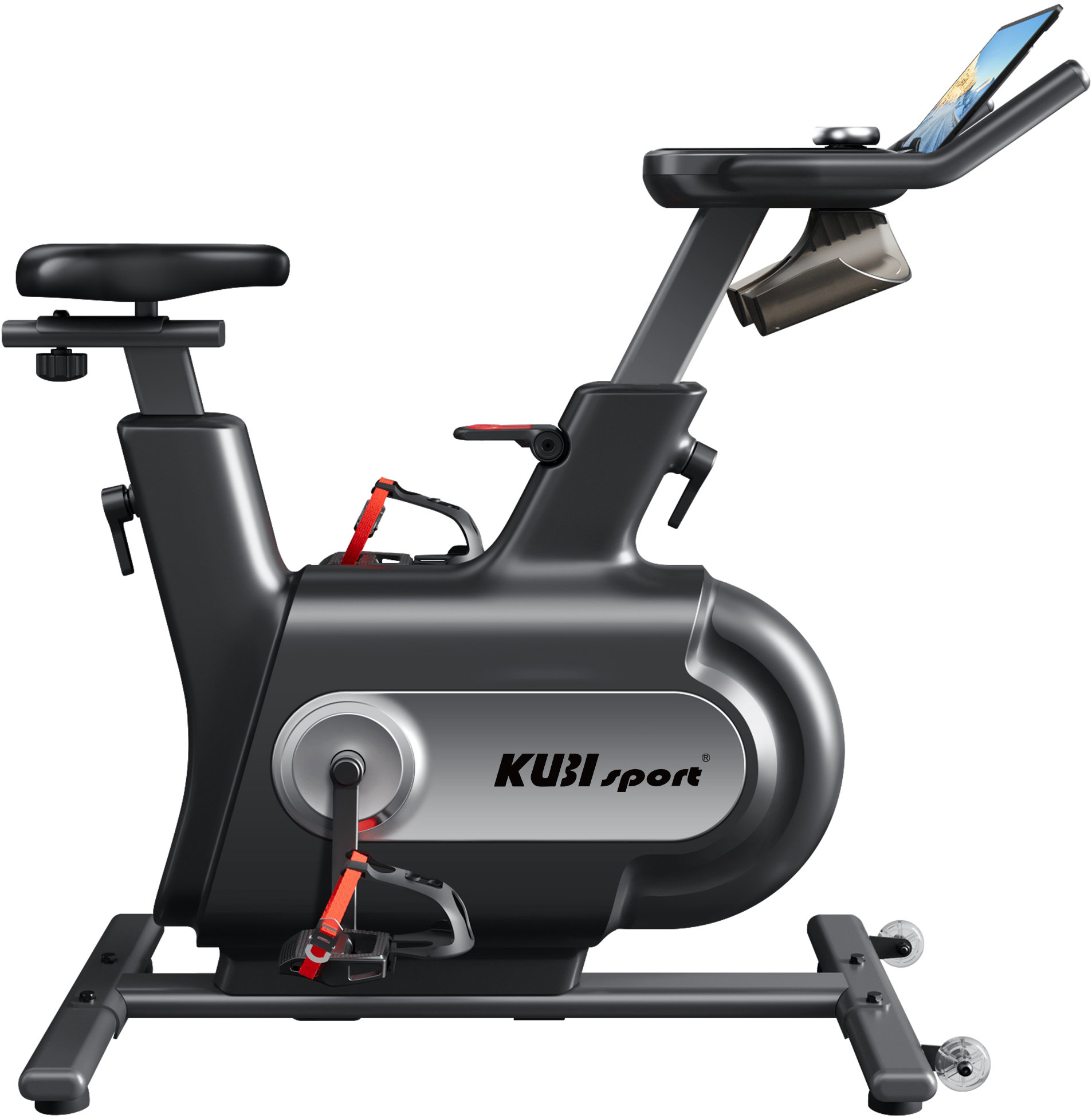 Kubisport magnetický cyklotrenažér BC90K bezdrátový, samonapájecí s bluetooth