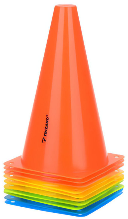 Trizand 27350 Plastové tréninkové kužely 20 ks