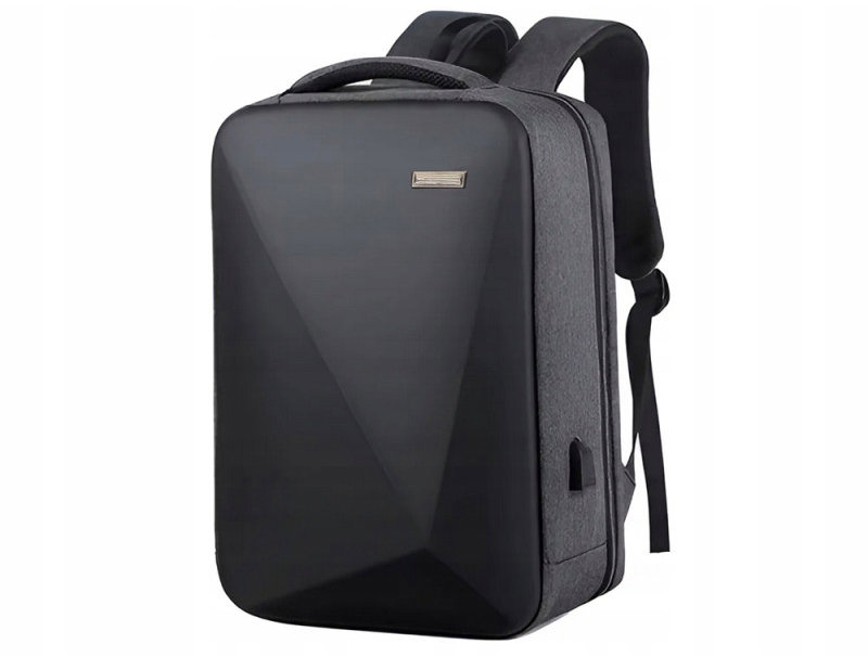 Verk 14687 Cestovný batoh na notebook so zámkom 42 × 30 × 14 cm, čiernosivý