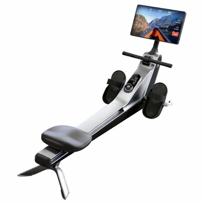 Kubisport Veslovací trenažer se speciálním Gravity systémem, bluetooth a dotykovou obrazovkou 40 cm