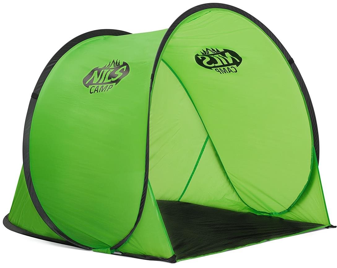 Samorozkladací plážový stan NILS Camp NC3173 zelený