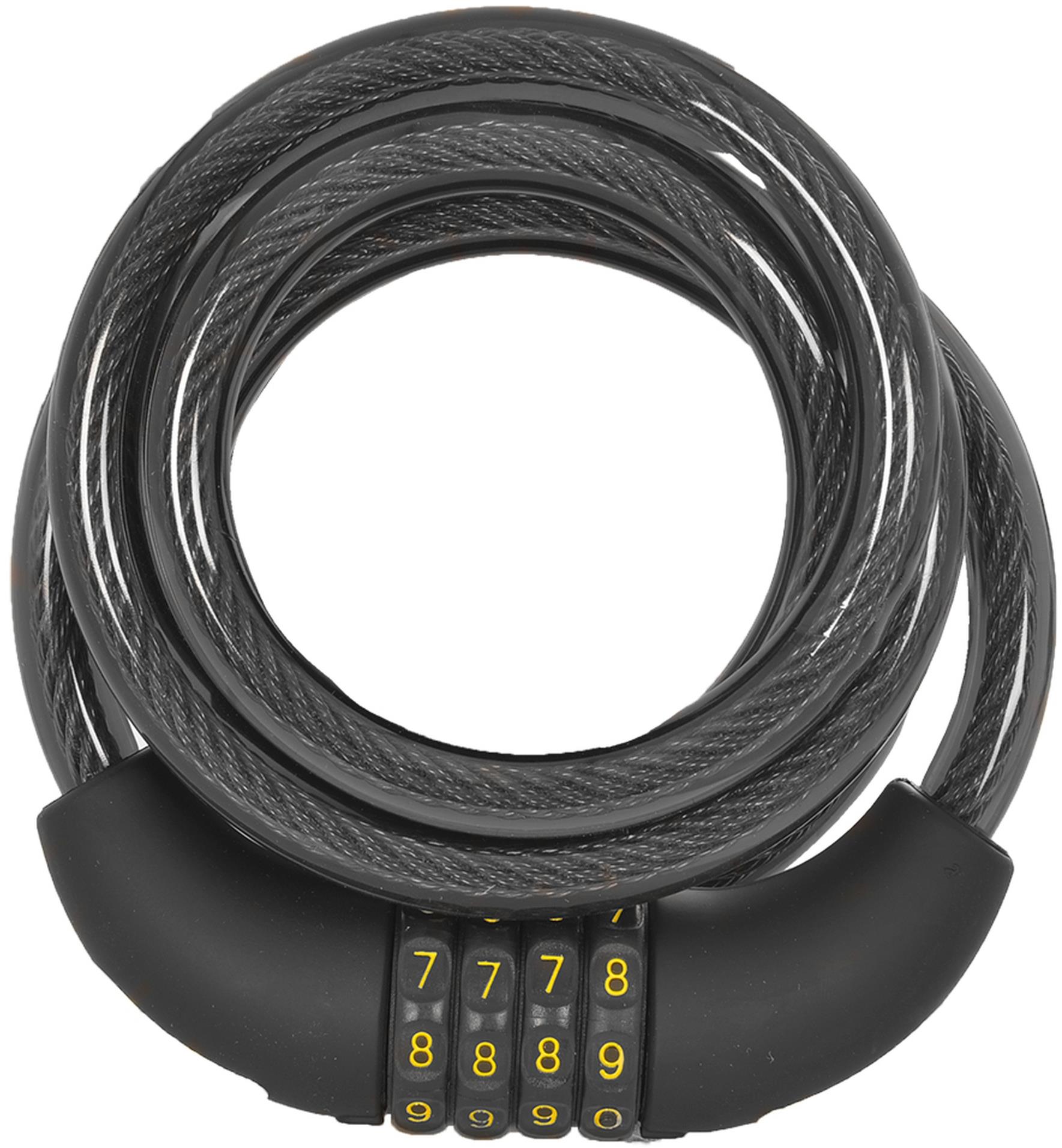 OXFORD zámok COMBI COIL12, (dĺžka 1,5 m, priemer lanka 12 mm)
