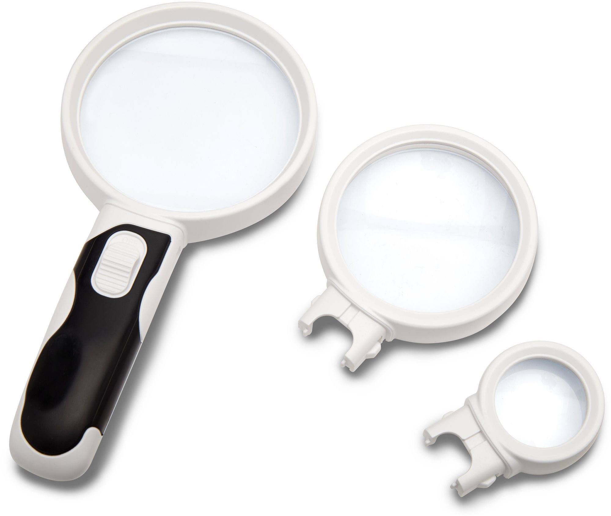 Konus Flexo-M multifunkčná lupa 2× – 5× –16×