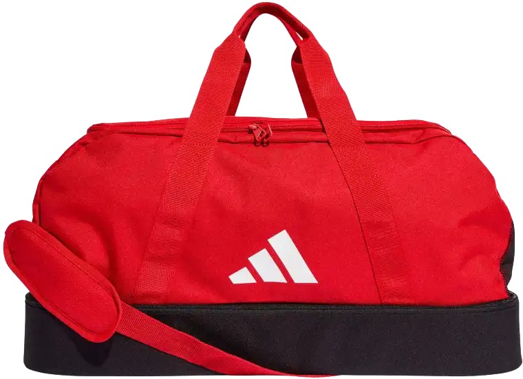 Adidas Tiro League Duffle With Bottom Compartment červená, veľkosť M