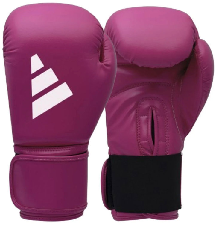 Adidas Boxerské rukavice Speed 50 – purpurově / bílé – 10 oz