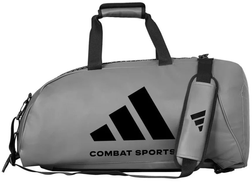 ADIDAS 2in1 Bag PU Combat Sports S, grey/black