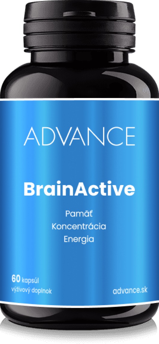 ADVANCE BrainActive 60 kapsúl – pamäť, koncentrácia, energia