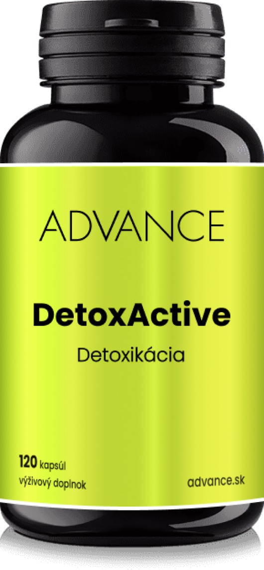 ADVANCE DetoxActive 120 kapsúl – detoxikácia