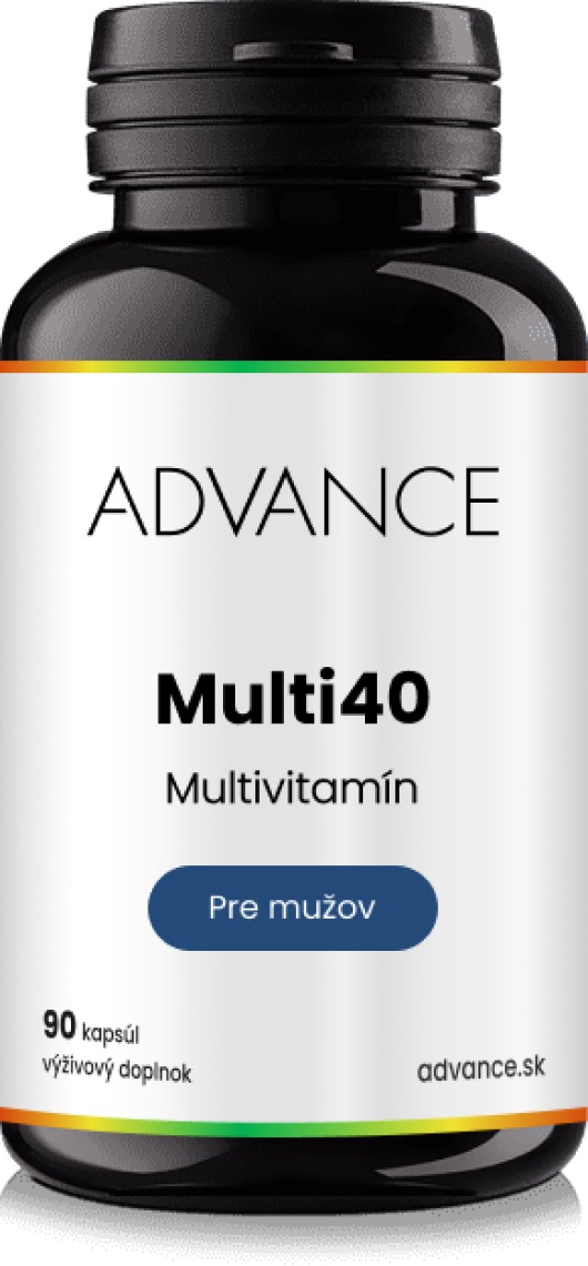 ADVANCE Multi40 pre mužov 90 kapsúl – multivitamín