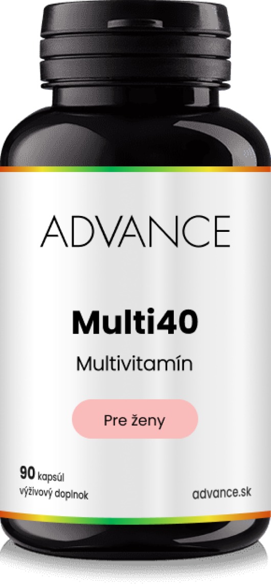 ADVANCE Multi40 pre ženy 90 kapsúl – multivitamín