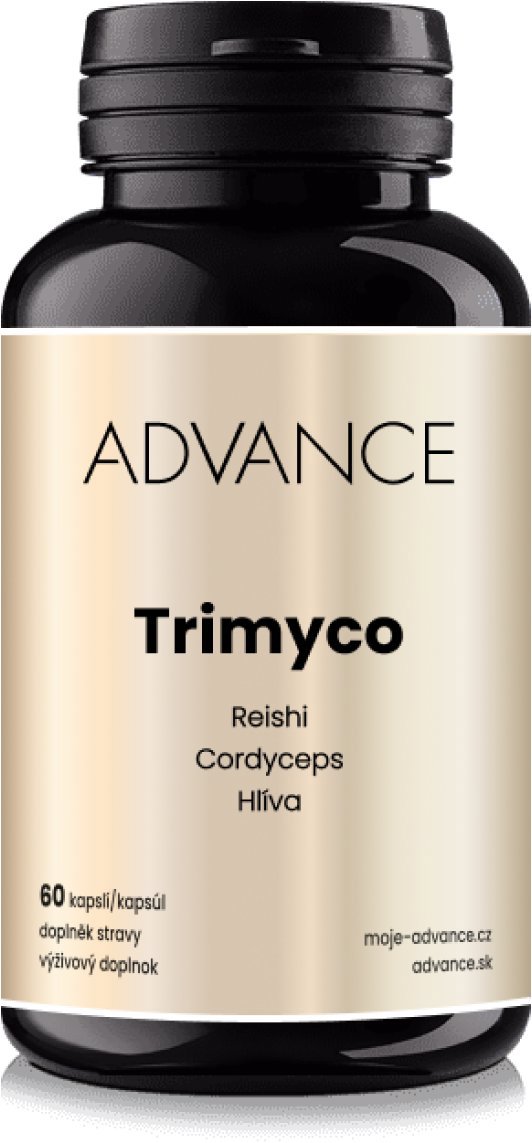 ADVANCE Trimyco 60 kapsúl – reishi, cordyceps, hliva