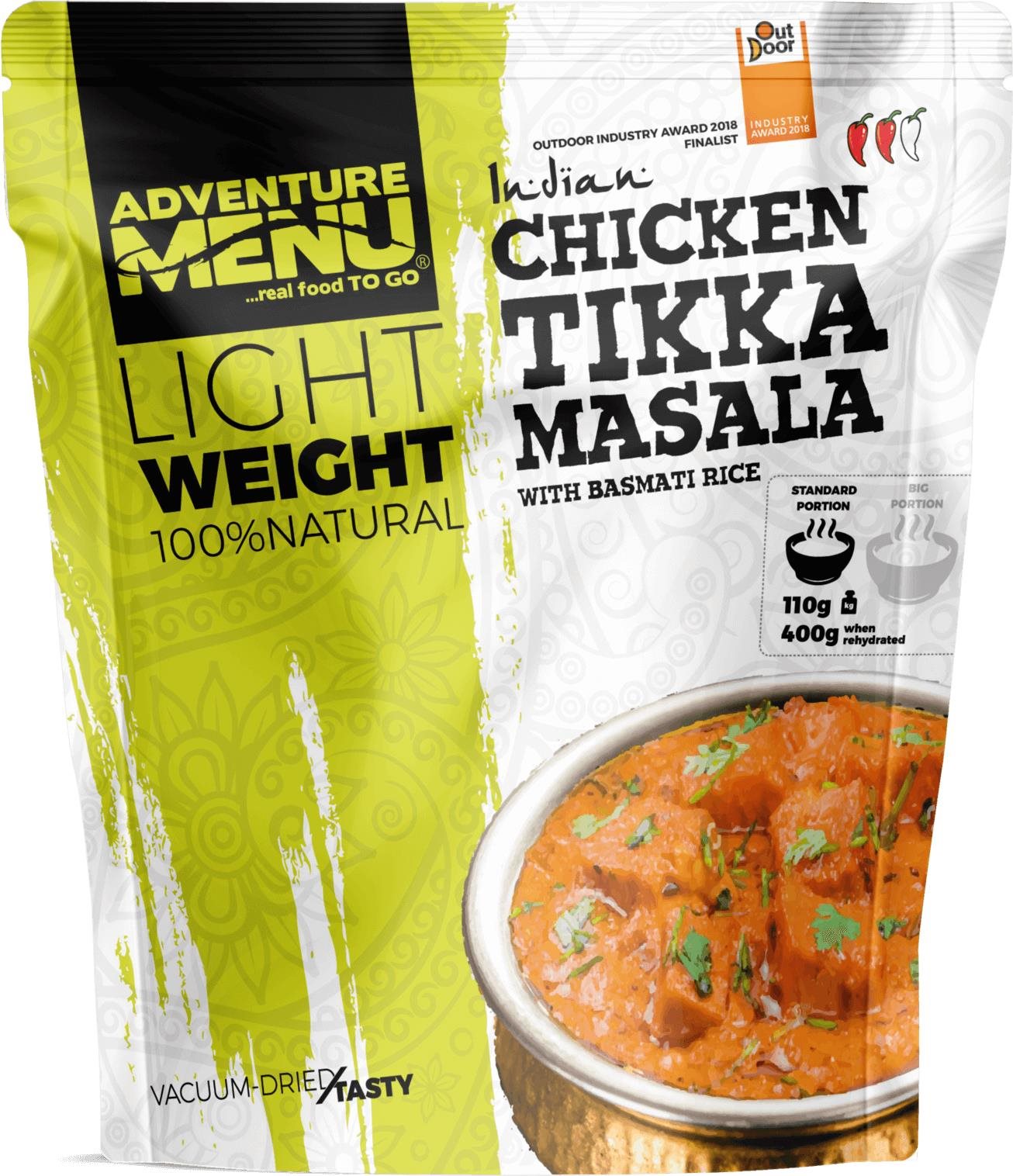 Adventure Menu – Kurča Tikka Masala s ryžou basmati