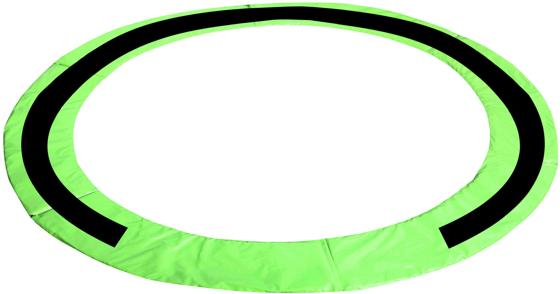 Aga Kryt pružín na trampolínu EXCLUSIVE 430 cm svetlozelený/čierny