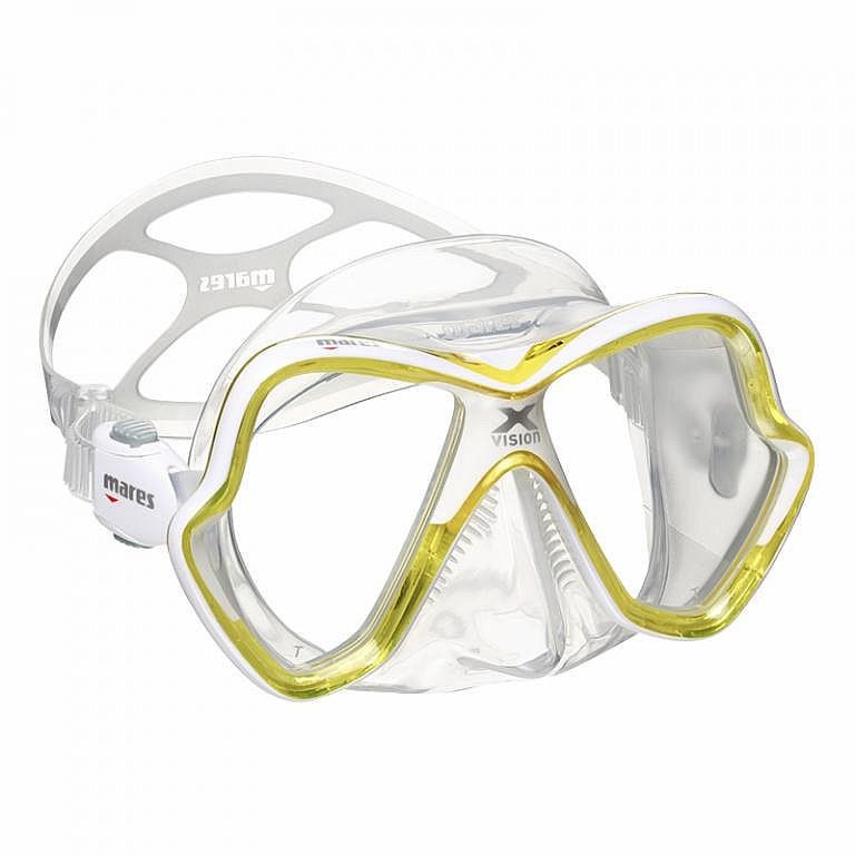 Mares X-VISION, transparent/žlté