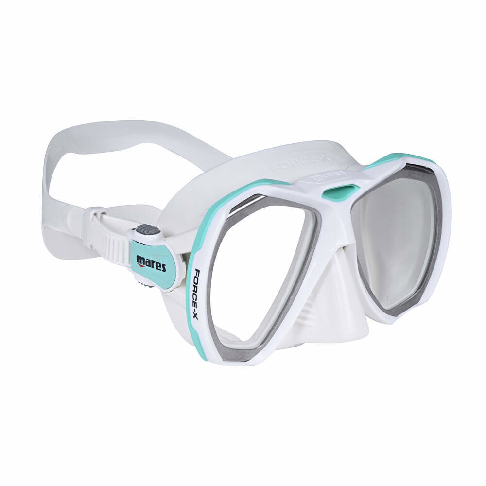Mares FORCE-X, biele/aqua