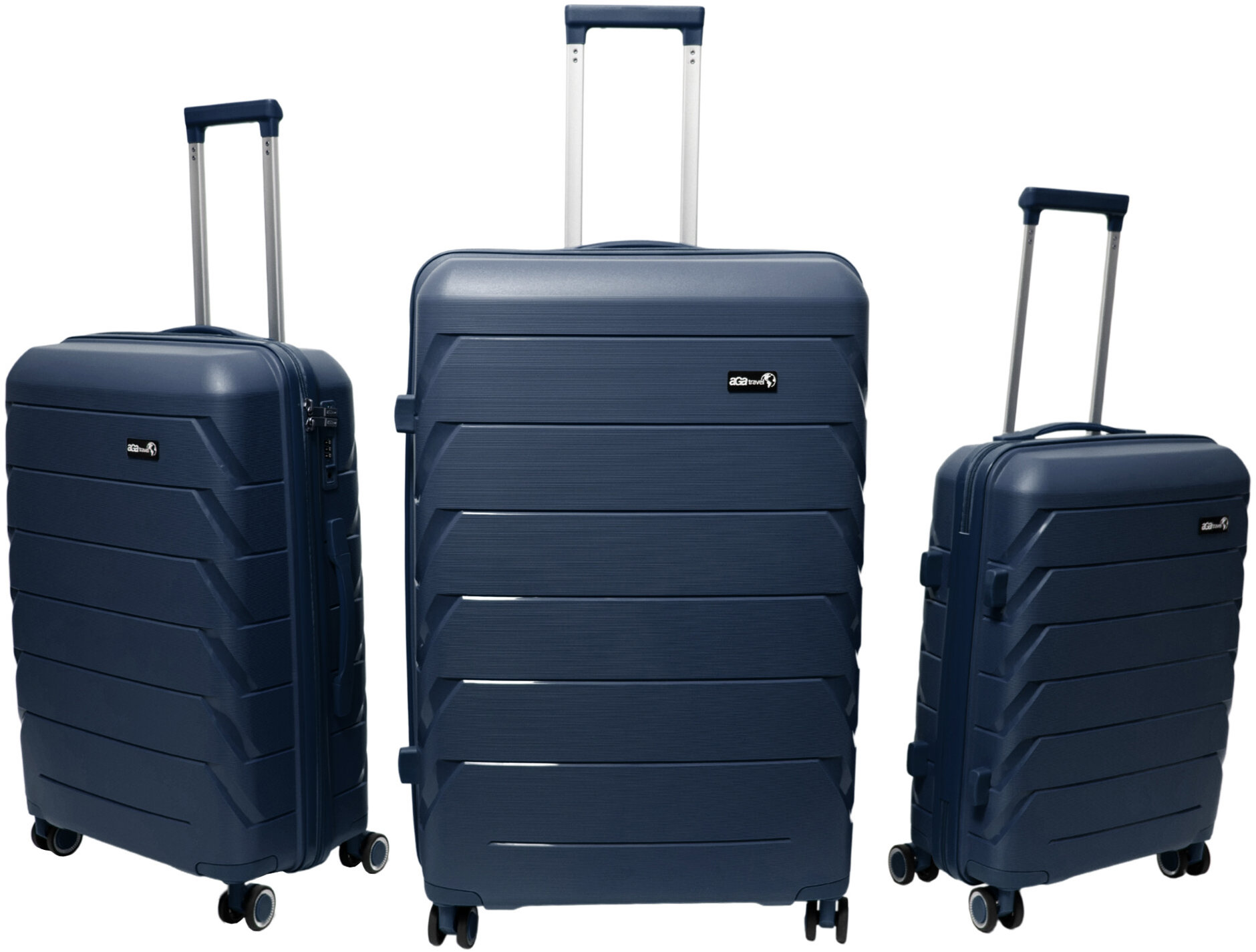 Aga Travel Sada cestovných kufrov MR4675 Tmavomodrá