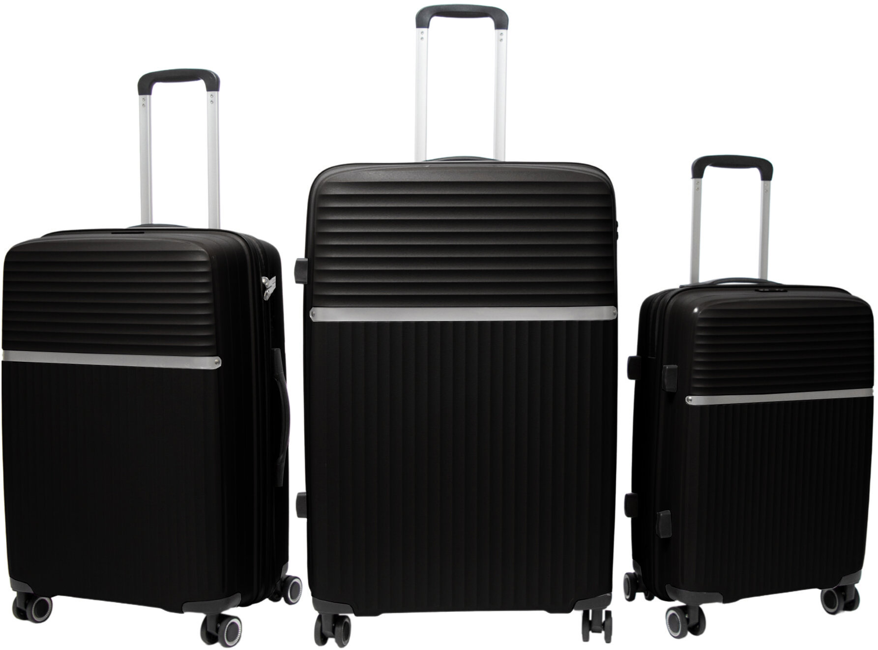 Aga Travel Sada cestovných kufrov MR4679 Čierna