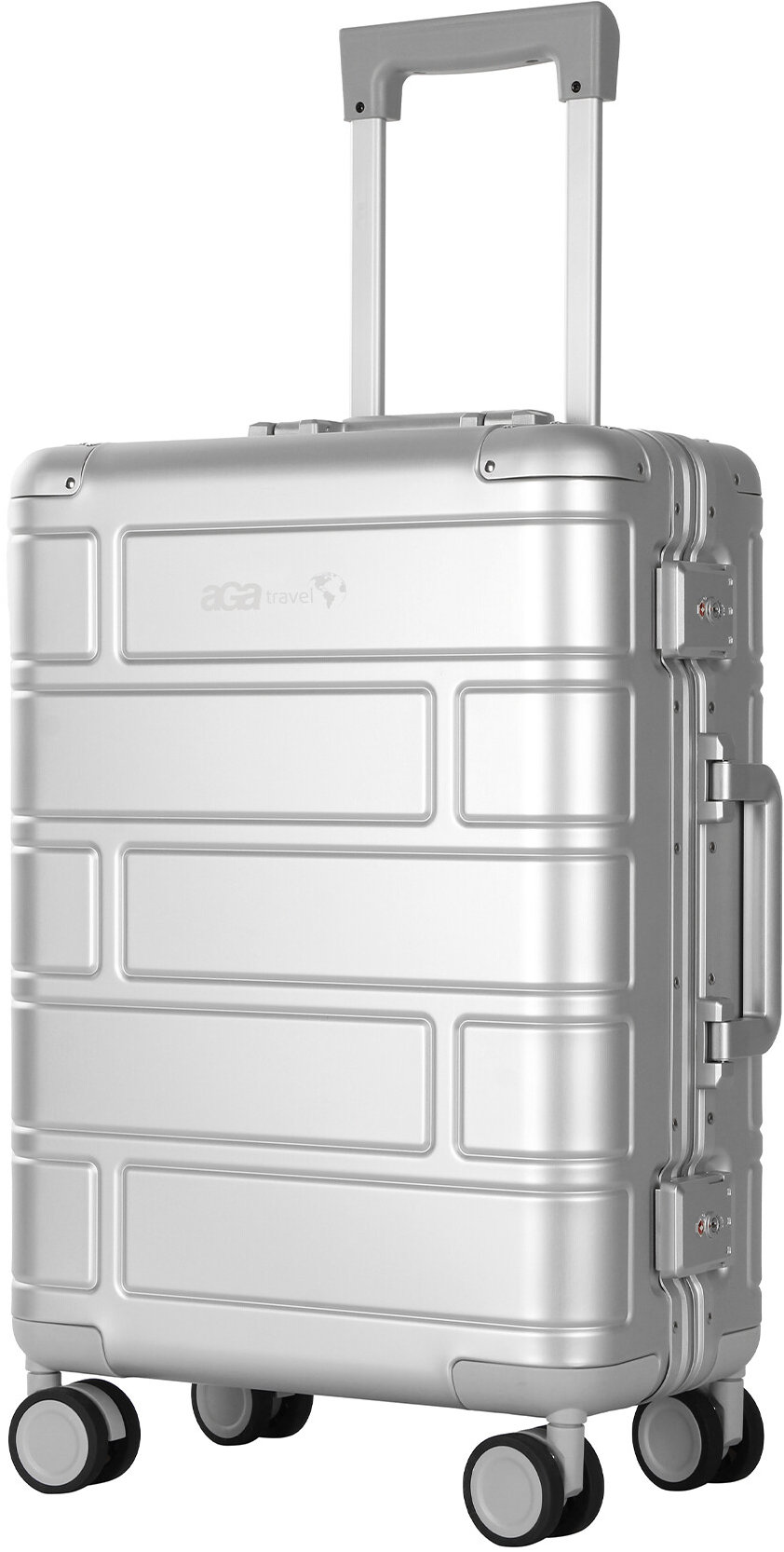 Aga Travel Príručná batožina MR4678 Strieborná