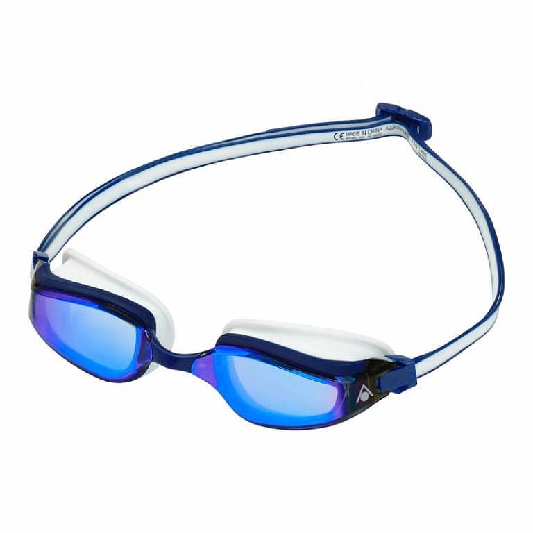 Plavecké okuliare Aqua Sphere Fastlane titan. zrkadlové sklá, modré