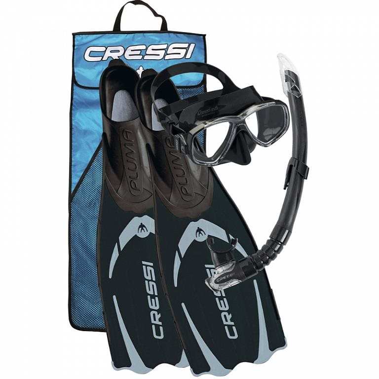 Potápačský set Cressi Pluma Bag, 37/38