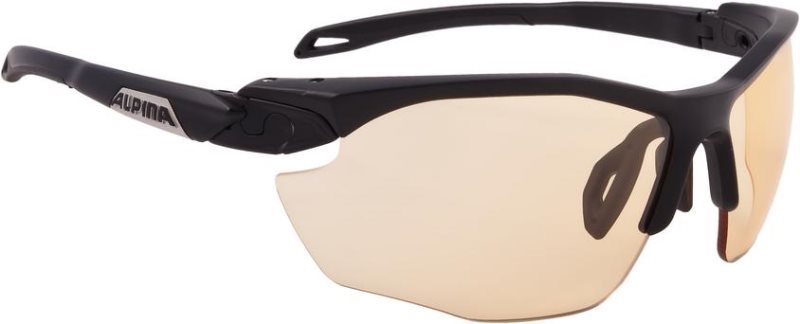 Alpina Twist Five HR VL+ black matt/orange