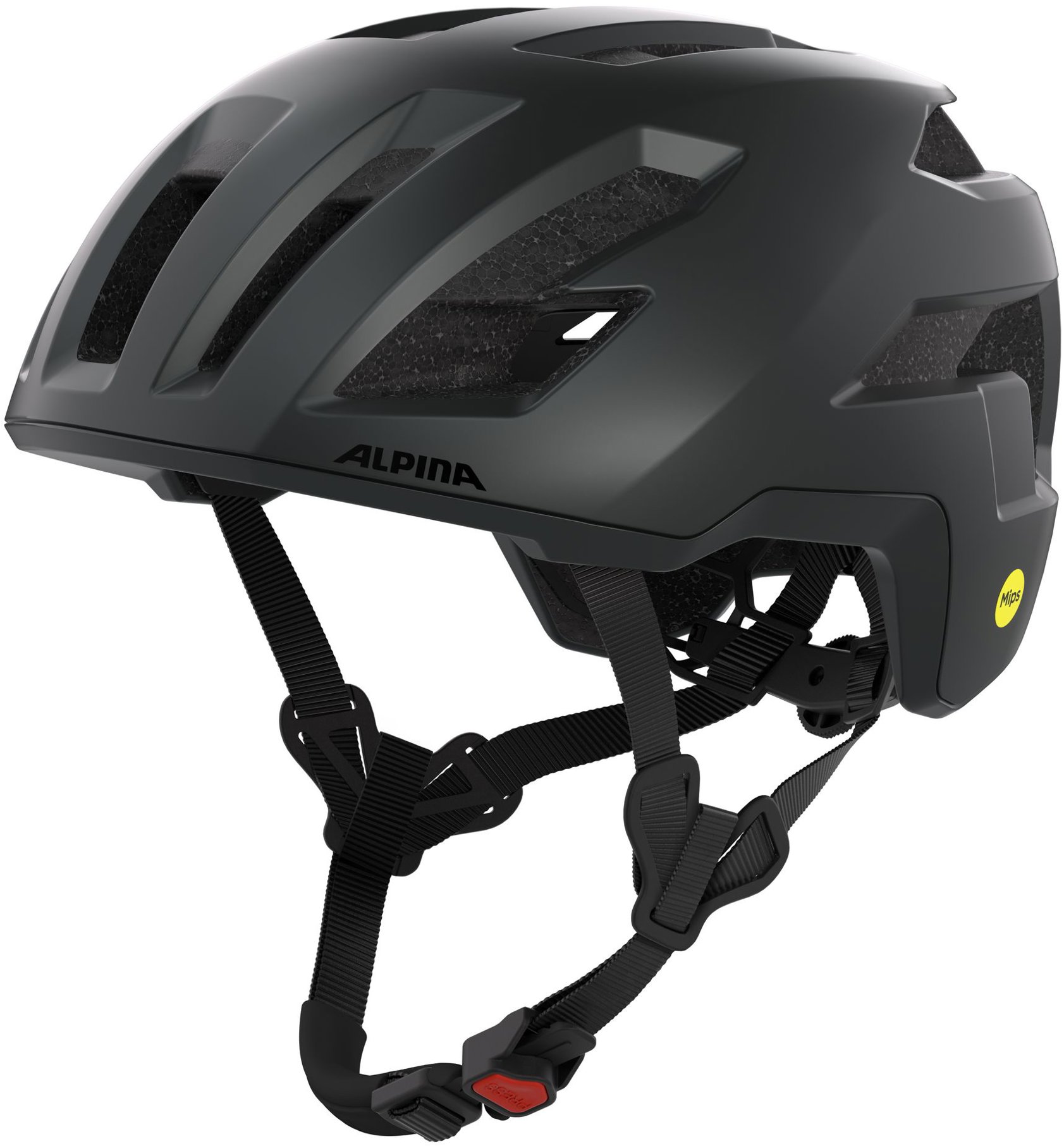 Alpina Taunus Gravel MIPS black matt M