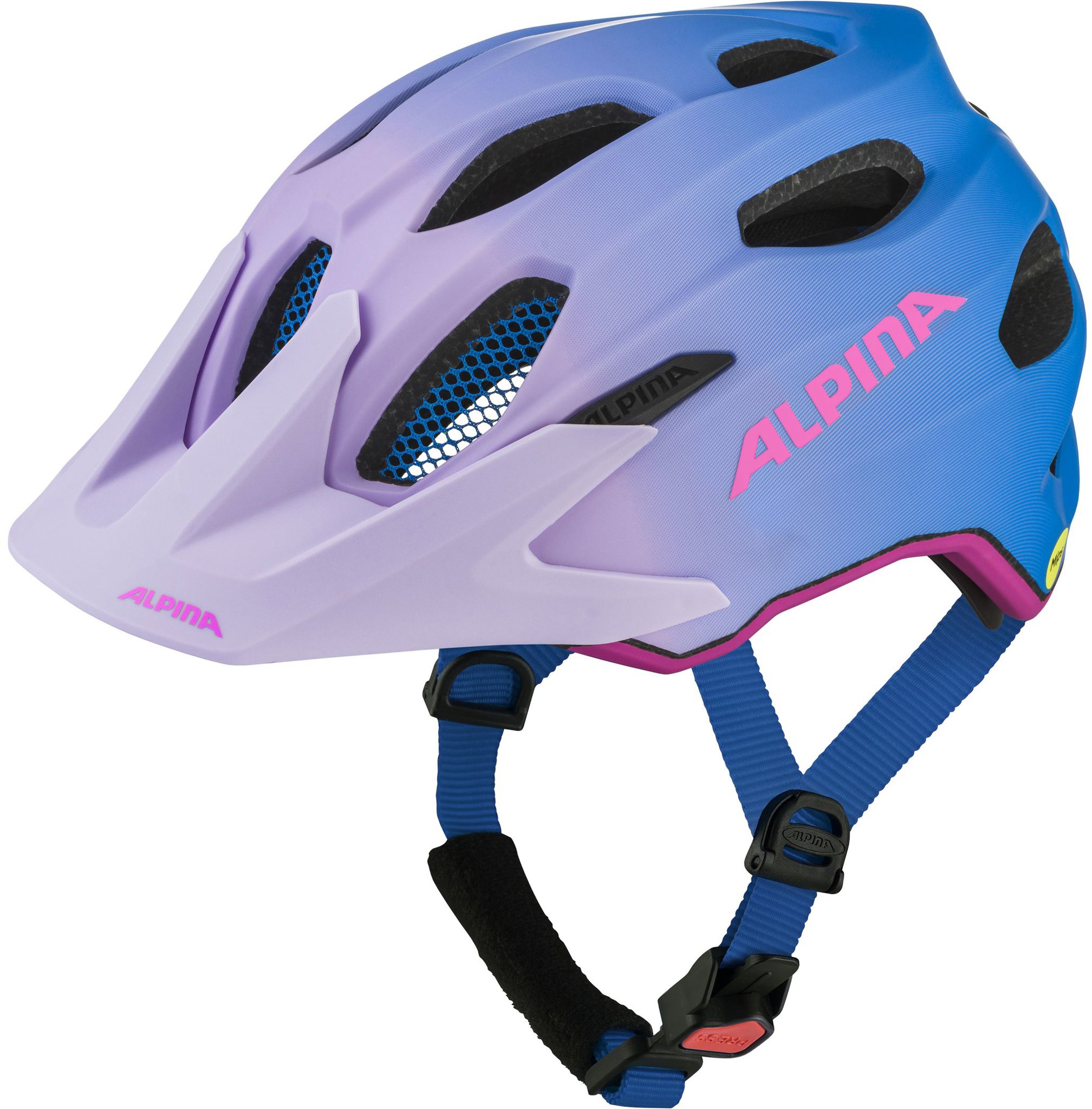 Alpina Apax JR. MIPS fading purple matt M