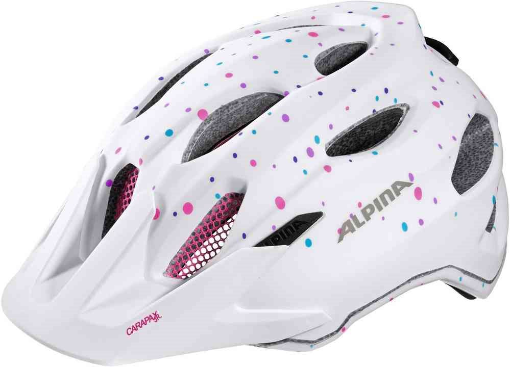 Alpina Carapax Jr. white-polka dots M