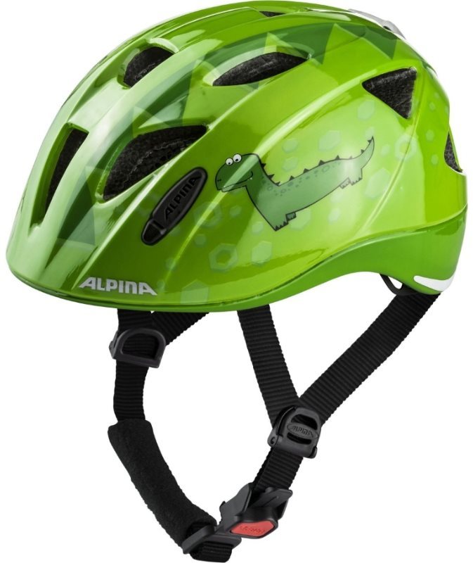 Alpina Ximo Flash Green Dino Gloss 49 – 54 cm