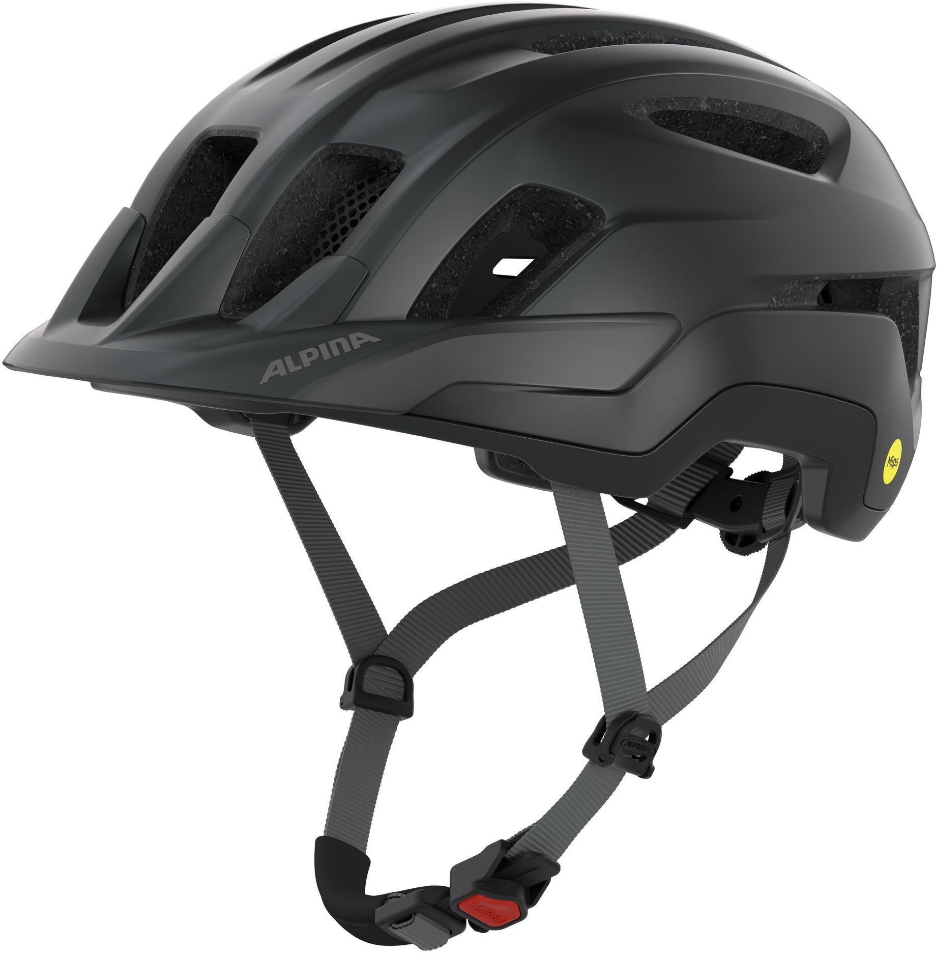 Alpina Paranus MIPS black-midnight grey matt 52 – 56 cm