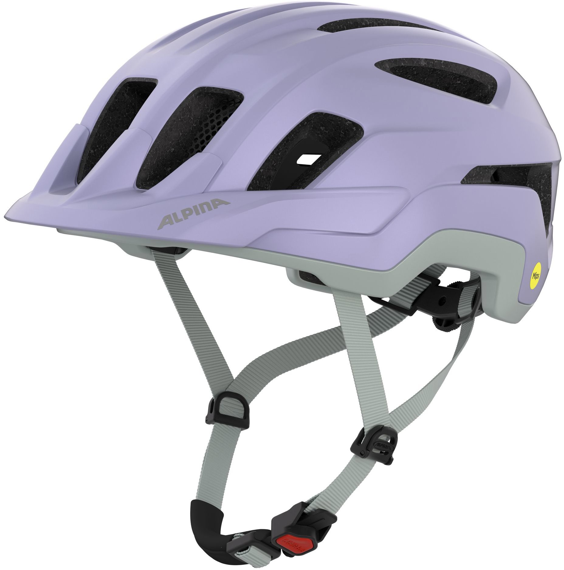 Alpina Paranus MIPS lilac-grey matt 52 – 56 cm