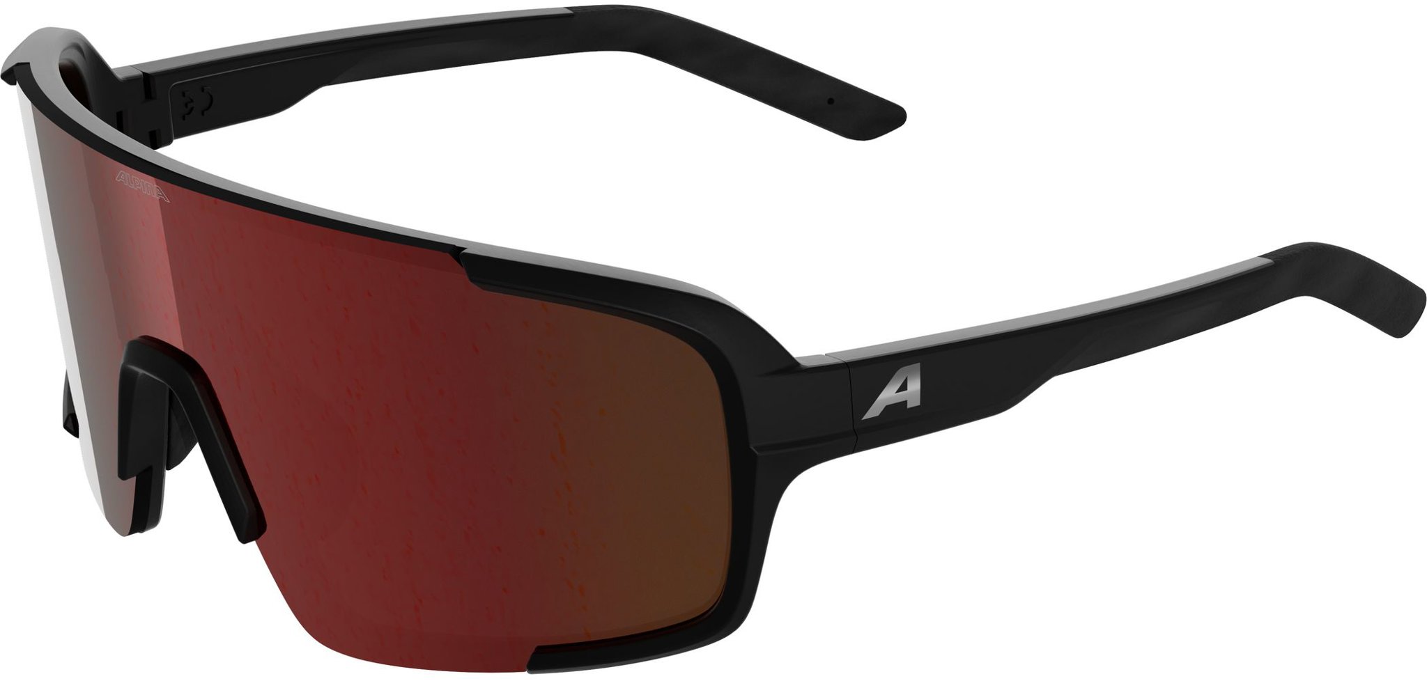 Alpina Lumin black matt, red