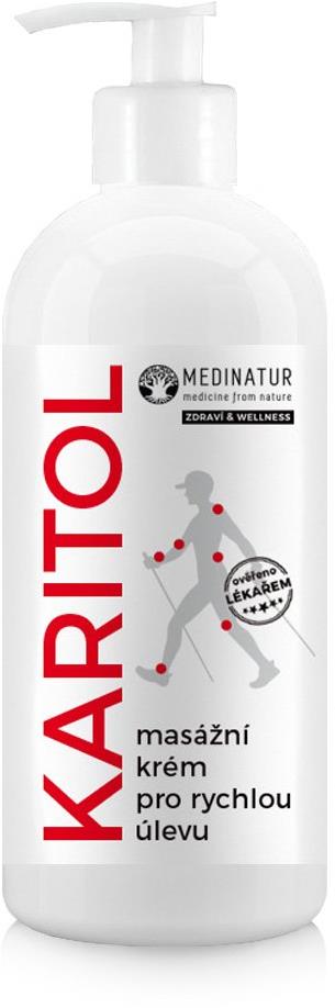 Medinatur Karitol masážny krém na bolesť chrbta, kĺbov a svalov 300 ml