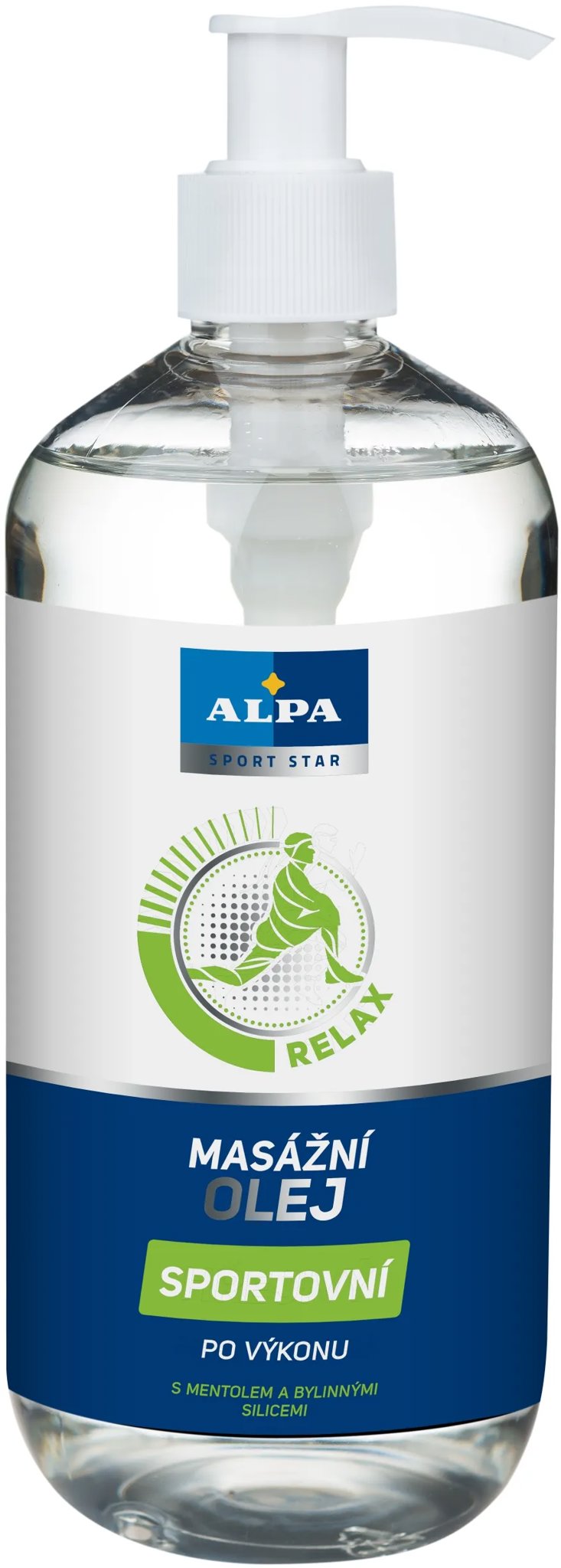 ALPA Masážny olej športový 500 ml