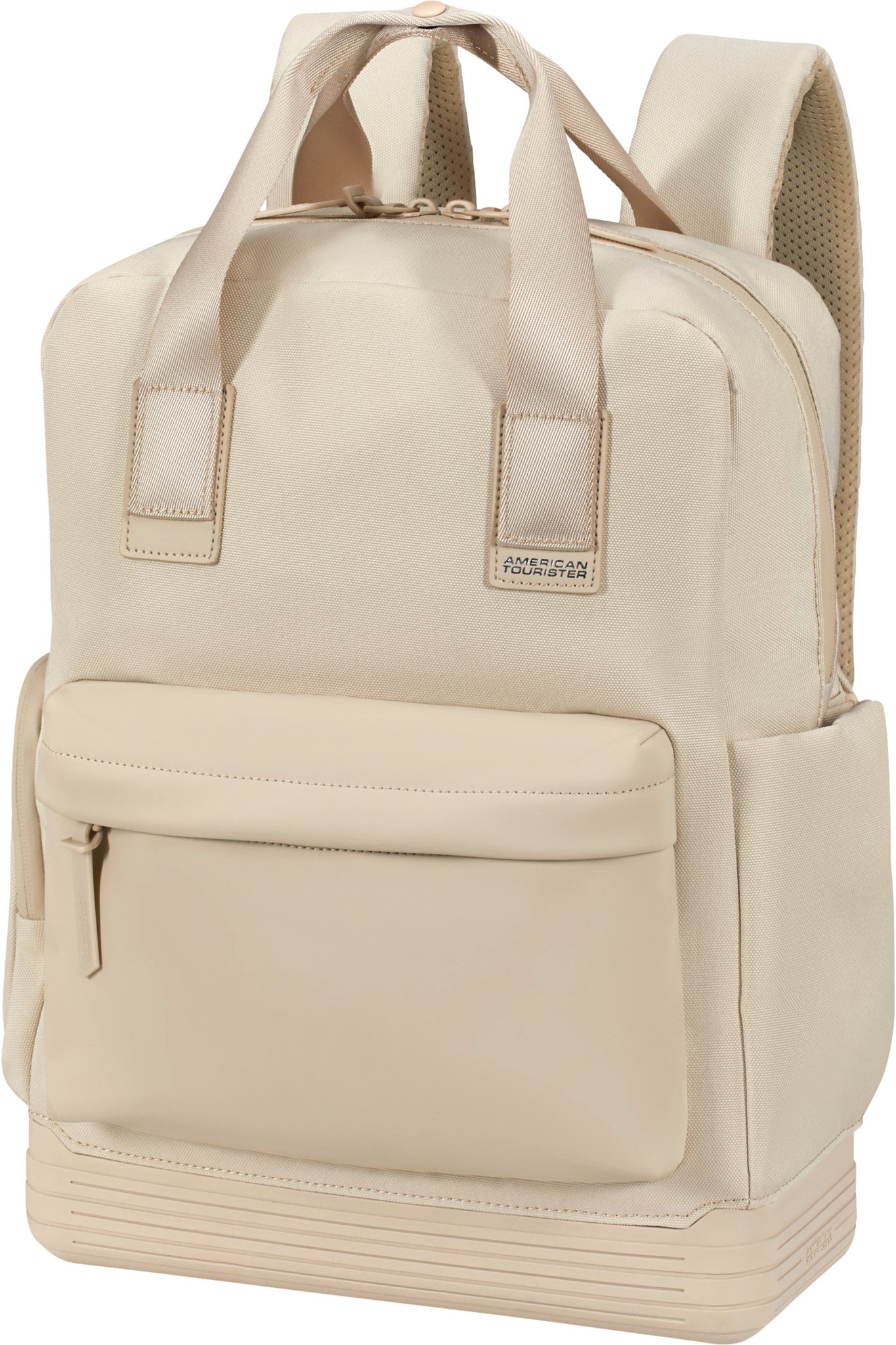 American Tourister Soulpack batoh na notebook 15", béžový, 17 l