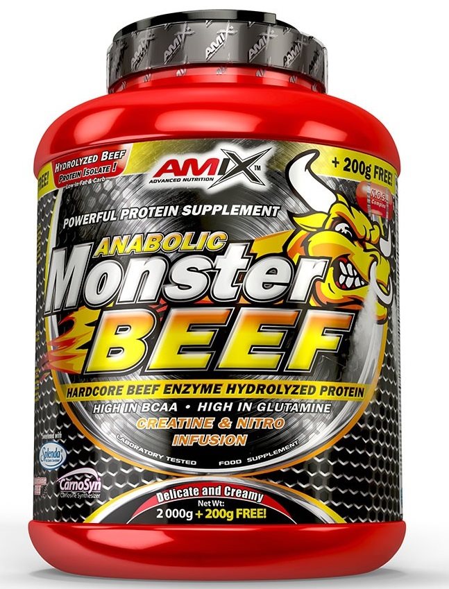 Amix Nutrition Anabolic Monster Beef 90 % Protein, 2200 g, Chocolate