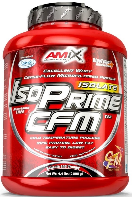 Amix Nutrition IsoPrime CFM Isolate, 2000 g, Chocolate-Coconut
