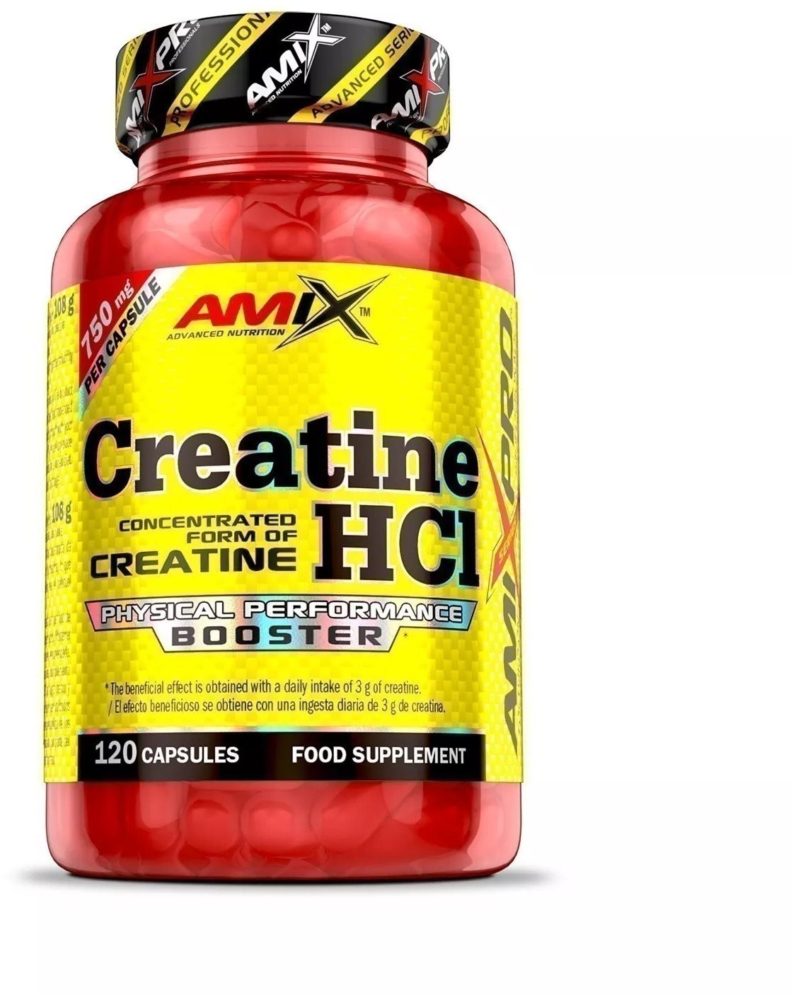 Amix NutritionPro Creatine HCl, 120 cps
