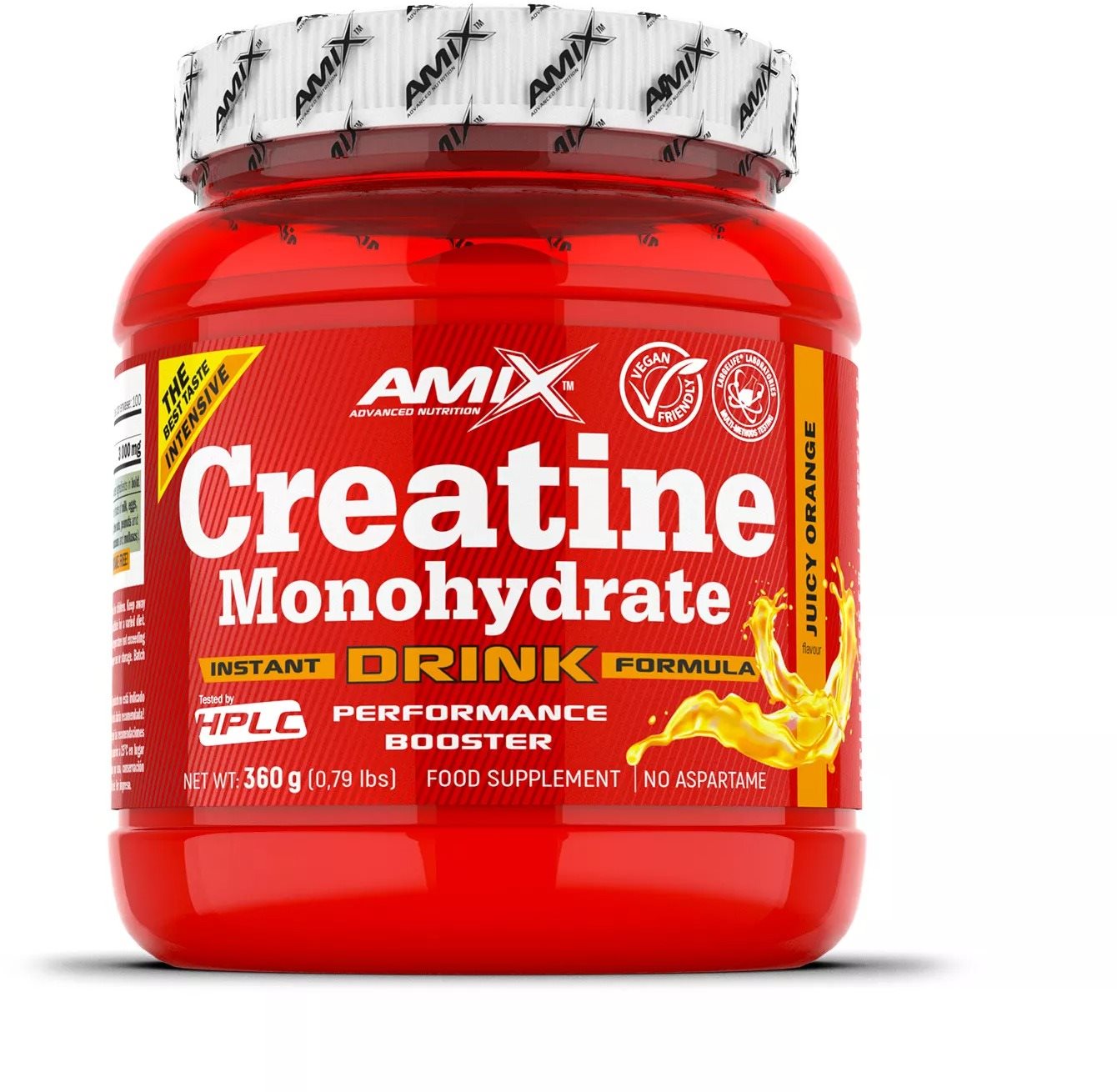 Amix Nutrition Creatine monohydrate Powder Drink 360 g, Orange