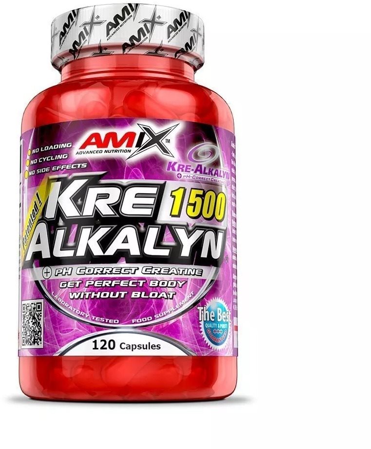 Amix Nutrition Kre-Alkalyn, 120 cps