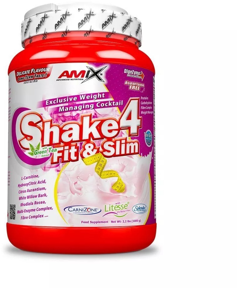 Amix Nutrition Shake 4 Fit & Slim 1 000 g, vanilla