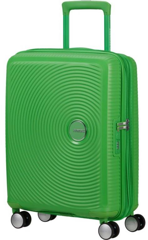 American Tourister Soundbox Spinner 55 EXP Grass Green