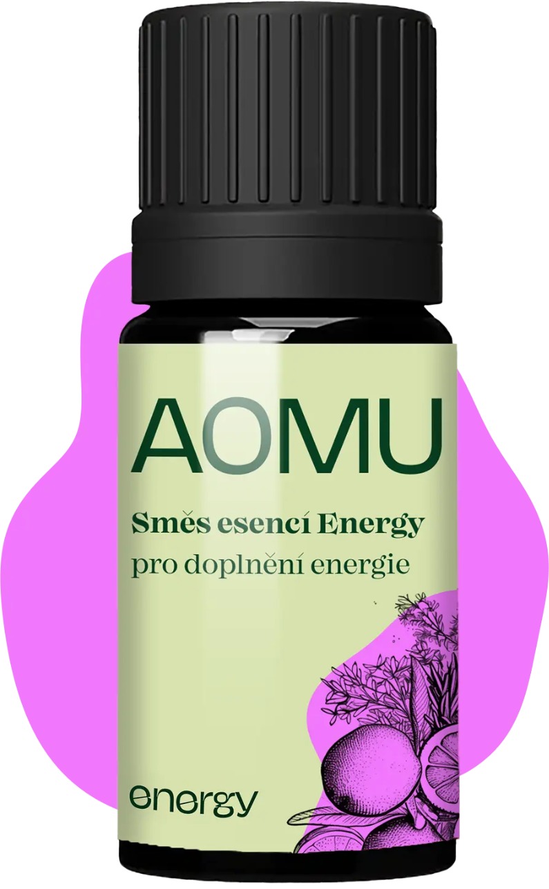 AOMU Energy – zmes esenciálnych olejov na viac energie 5 ml