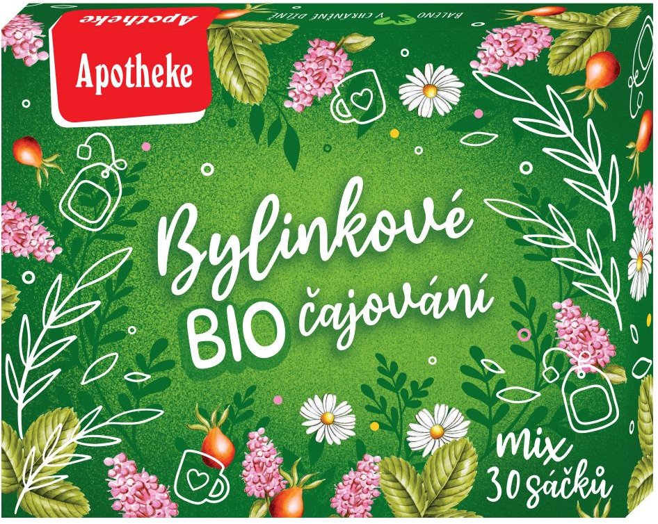 Apotheke Darčeková kolekcia BIO Čaj bylinkové čajovanie 30 vrecúšok